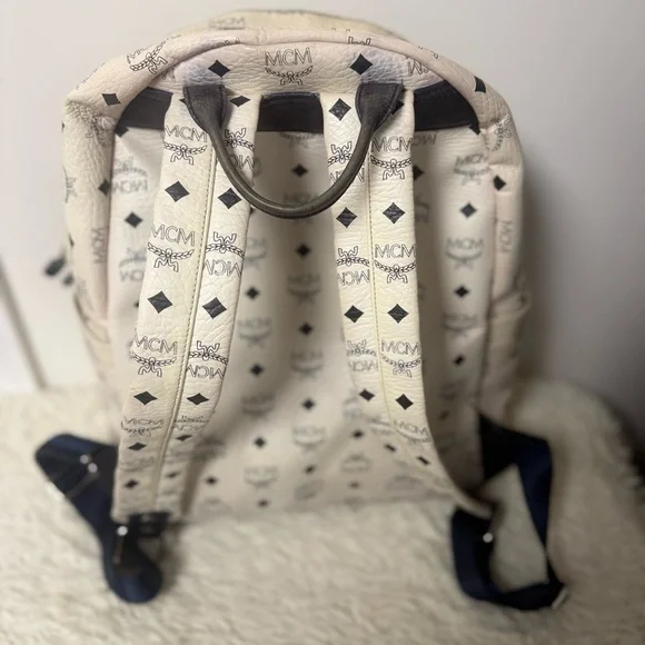 Authentic MCM Studded Backpack - Picture 2 of 14
